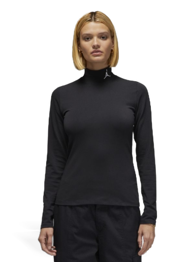 Majica Jordan Flight Mock Neck Top Črna | DQ4618-010
