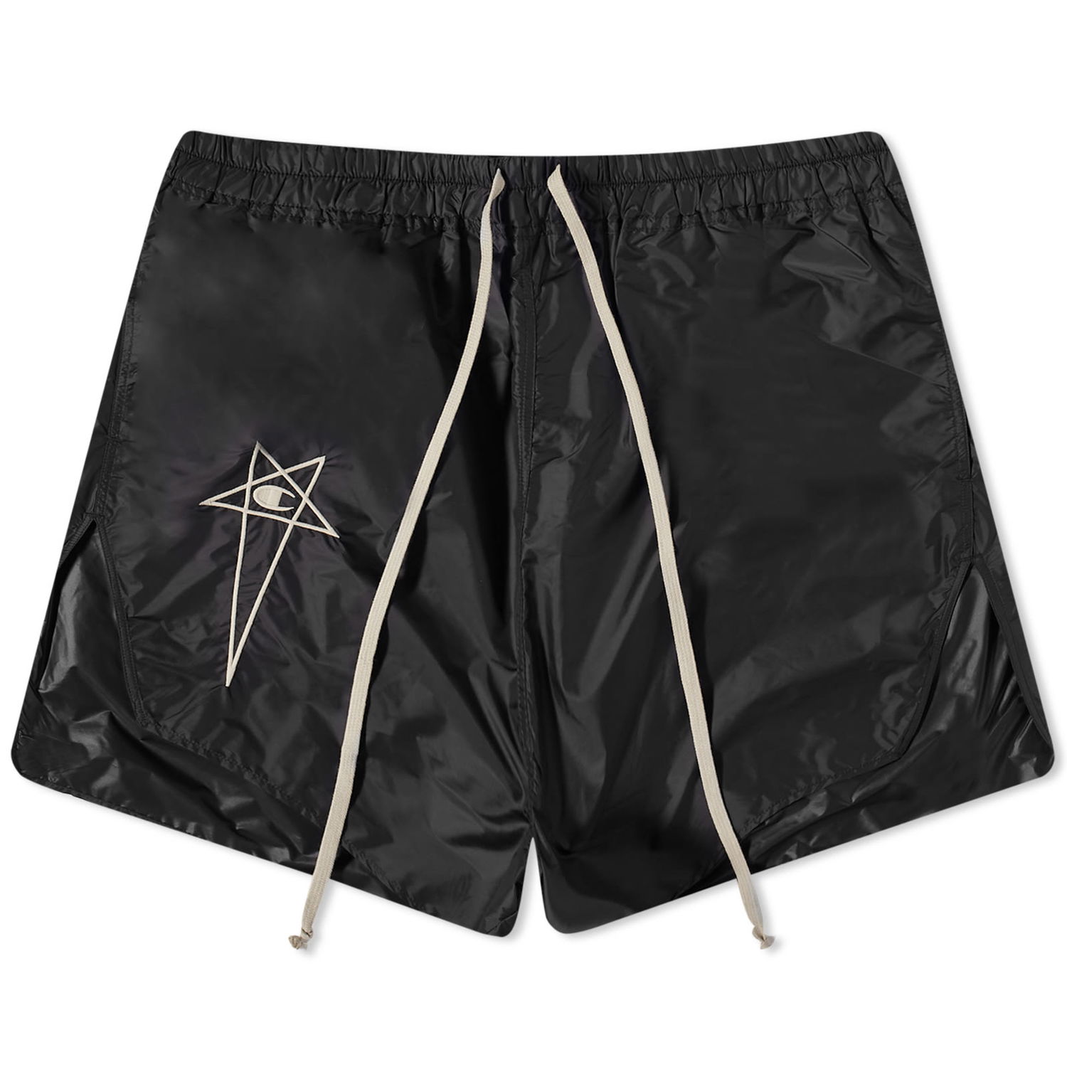 Kratke hlače Rick Owens x Champion Dolphin Shorts Črna | CM02C9235-CHNY-09, 0