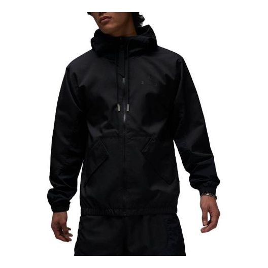 Vetrovka Jordan Engineered Hoodie Črna | DX9640-010