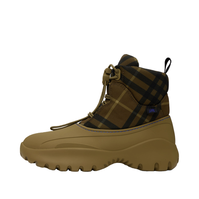 Superge in čevlji Burberry Check Scoot Trek Boots Zelena | 8097178