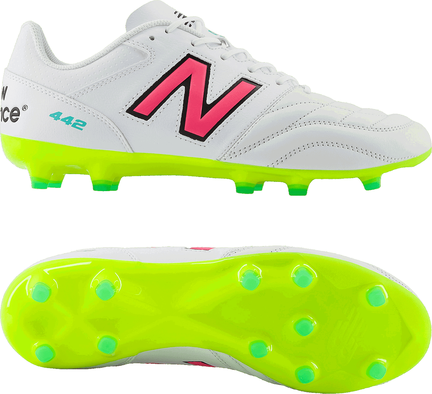 Superge in čevlji New Balance 442 V2 Team FG Bela | NBMS42FWH2, 1