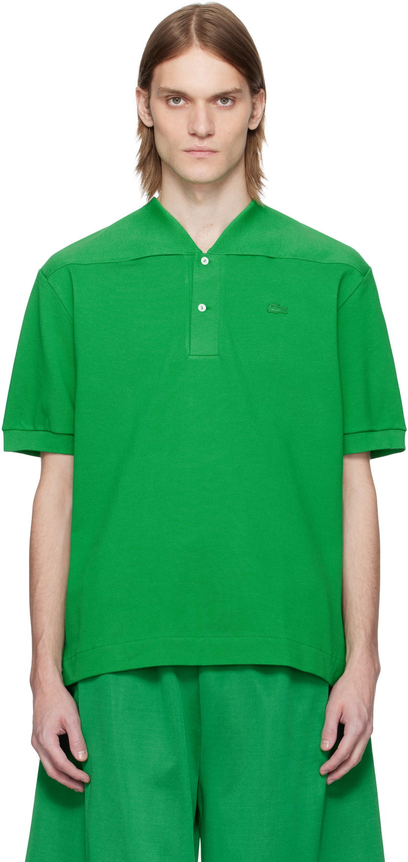 Polo majica Lacoste Lacoste Runway Classic Fit Polo Zelena | PH6738