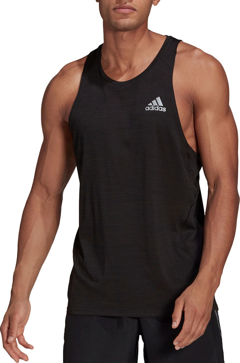 Majica brez rokavov adidas Performance Tee Runner Črna | gn2164, 0