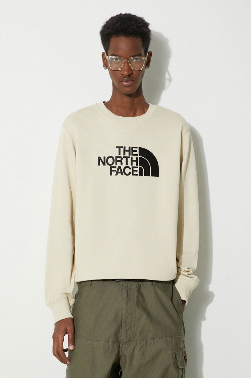 Pulover The North Face Drew Peak Crew Light Sweatshirt Bež | NF0A4T1E3X41