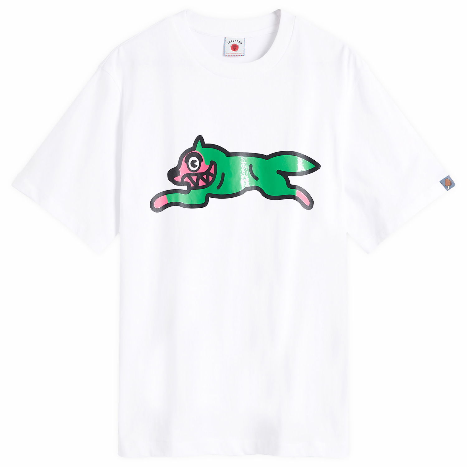 Majica BBC IceCream ICECREAM Running Dog Graphic T-Shirt, Size Large Bela | IC24351-WHT, 1