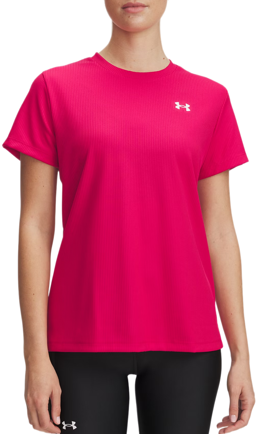 Majica Under Armour Under Armour Tech Rib SSC T-Shirt Roza | 1389852-681