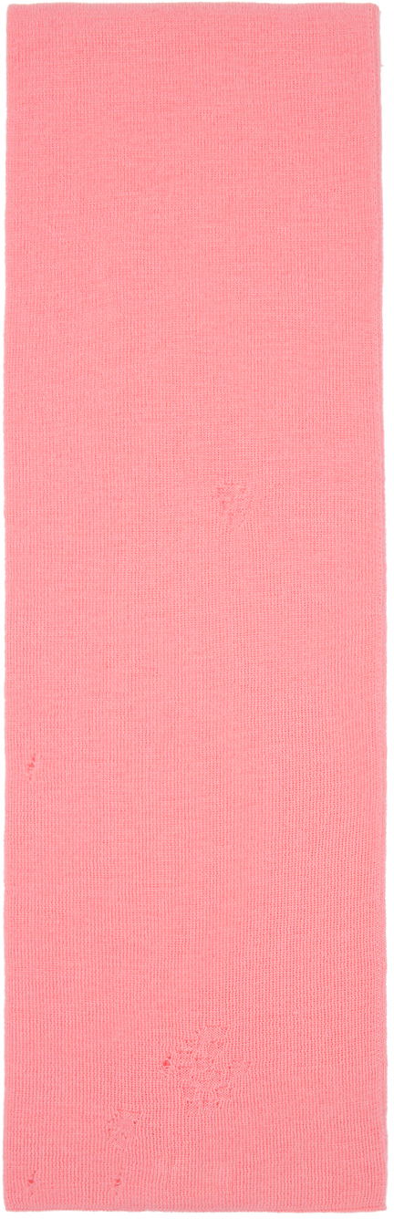 Šala Acne Studios Acne Studios Kornoto Vintage Scarf Roza | CA0333-, 1