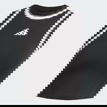 Majica brez rokavov adidas Performance Essentials Crop Tank Top Črna | JG4180, 4