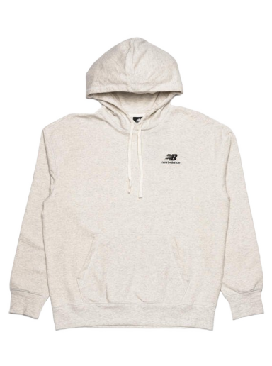 Pulover New Balance Essentials PO Hoodie Bela | UT21500_SAH