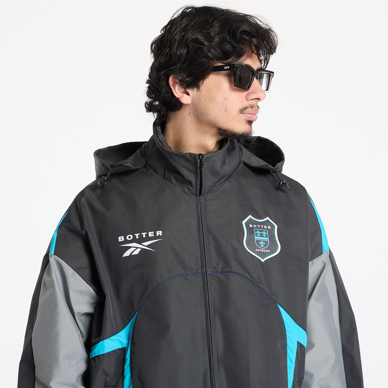 Vetrovka Reebok Reebok x Botter Summer Bench Jacket Črna | RMBD00WC99FAB0010705, 1