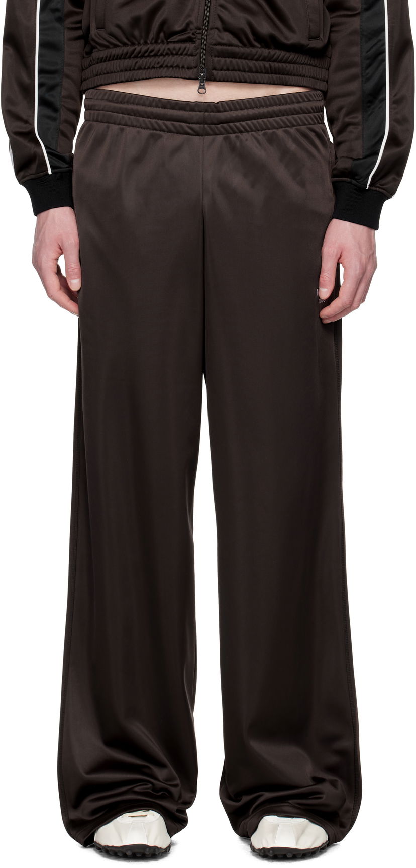 Trenirka Martine Rose Martine Rose Wide Leg Track Pants Rjava | 167JT12700