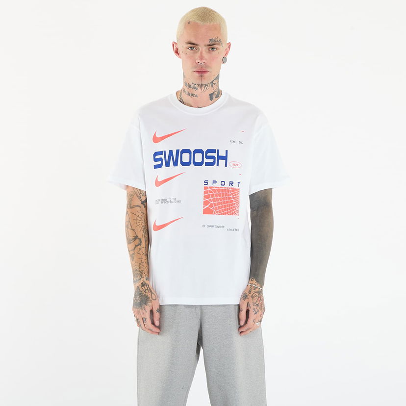 Majica Nike NSW Graphic T-shirt SWOOSH SPORT Bela | HV0162-100