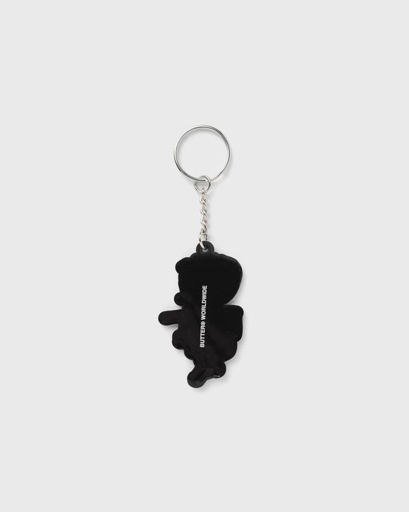 Obeski za ključe Butter Goods Scribble Rubber Keychain Črna | P24307, 1