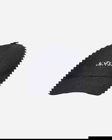 Kapa A.P.C. Denim Logo Cap Mornarica | COCSX-M24069-IAI, 2