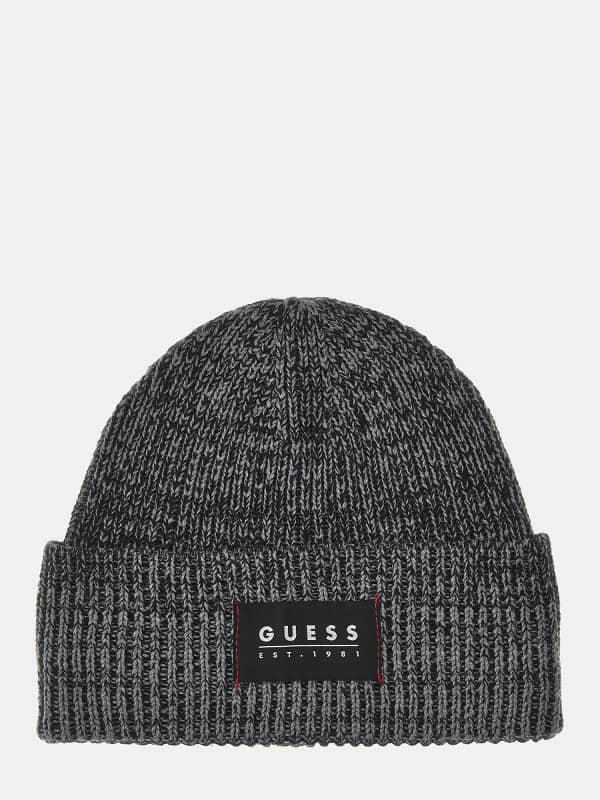 Beanie GUESS Logo Script Siva | AM5026POL01, 0