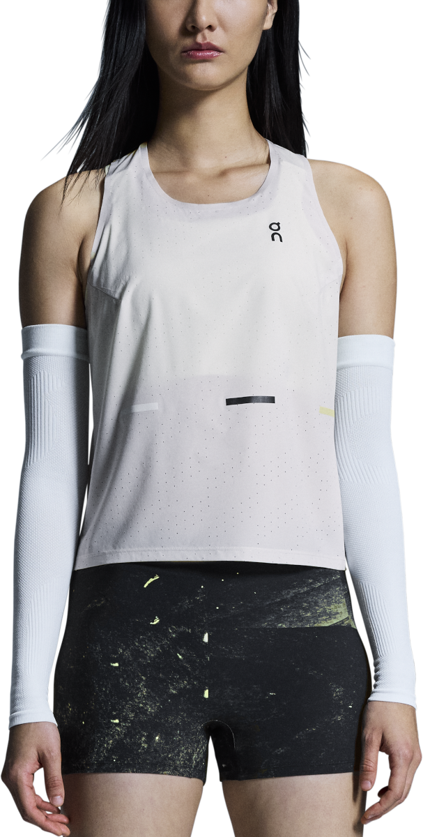 Majica brez rokavov On Running On Running Race Tank Top Bela | 1wf1018-0296