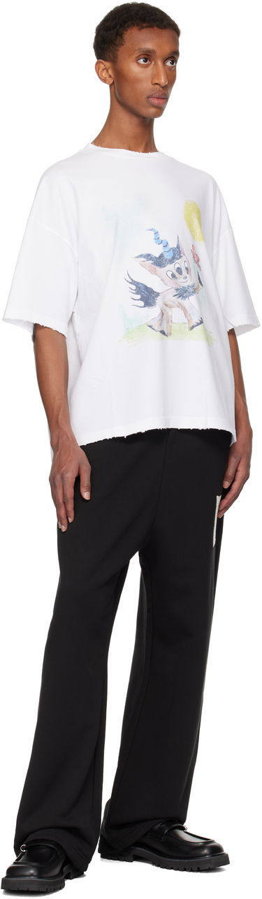 Majica We11done Monster Pony Graphic T-Shirt Bela | WD-TT3-24-781-U-WH, 3