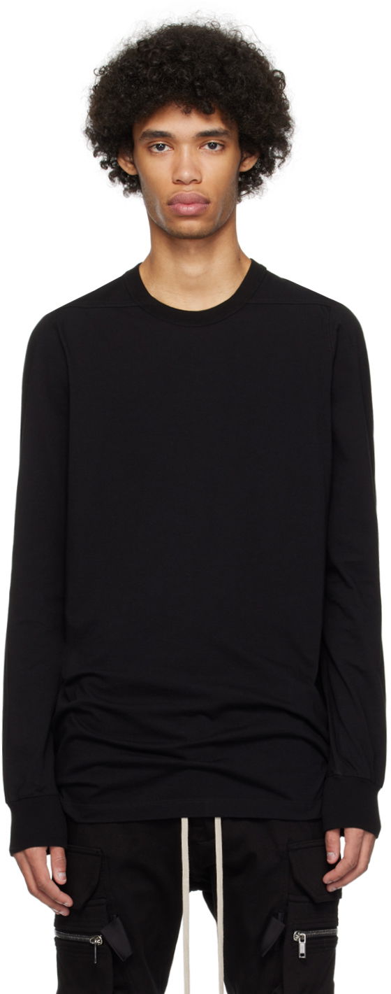 Majica Rick Owens Level T-Shirt Modra | RU01D3266 JA