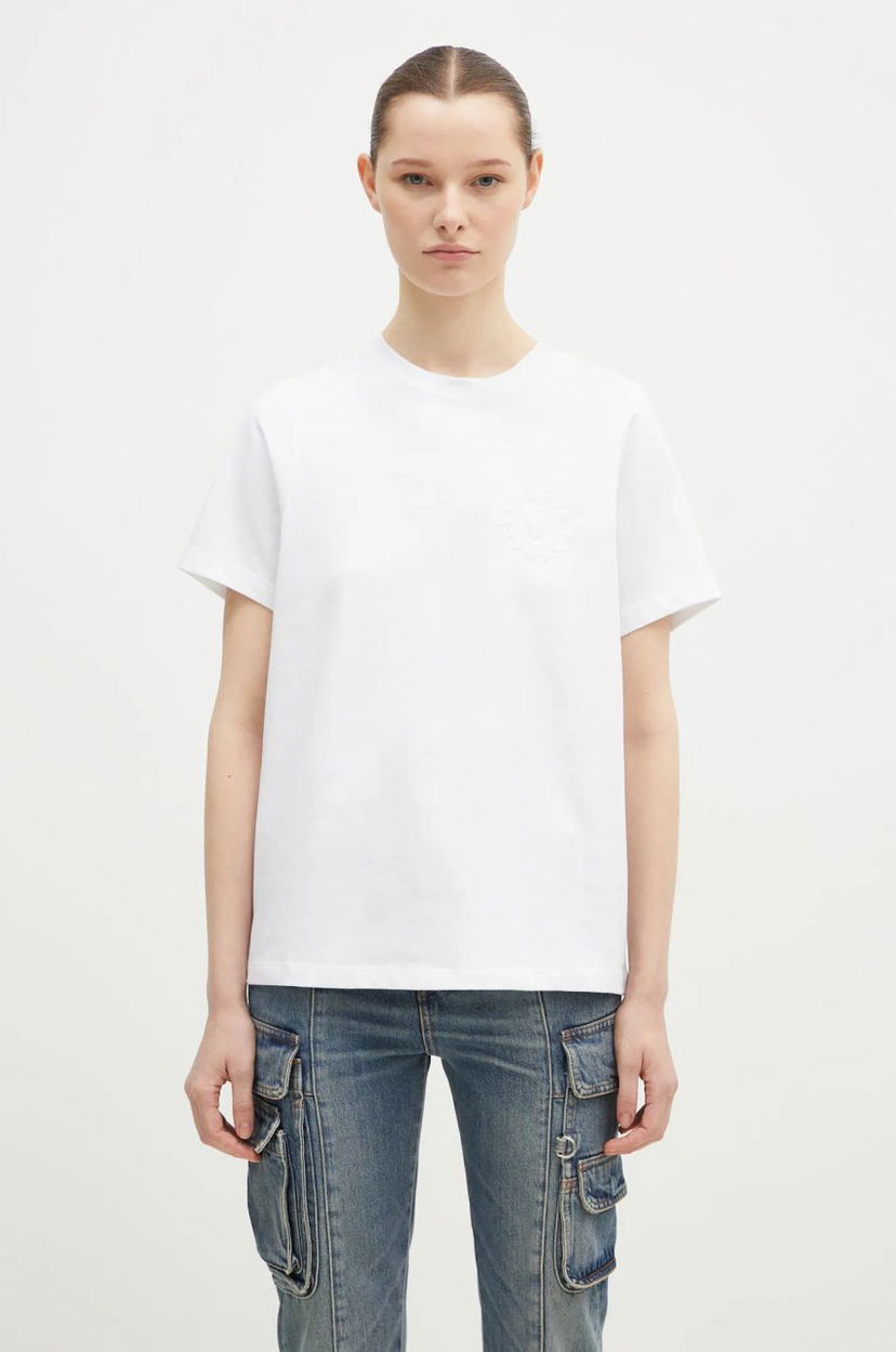 Majica Fiorucci White Cotton T-Shirt Bela | W01FPTSH101CJ01WH06