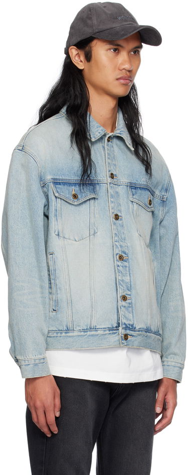 Jakna We11done Washed Denim Jacket Modra | WD-DJ2-24-345-M-SK, 1