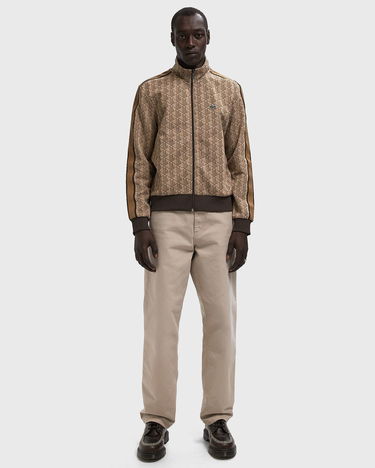 Jakna Lacoste Monogram Track Jacket Rjava | SH1368-6IR, 2