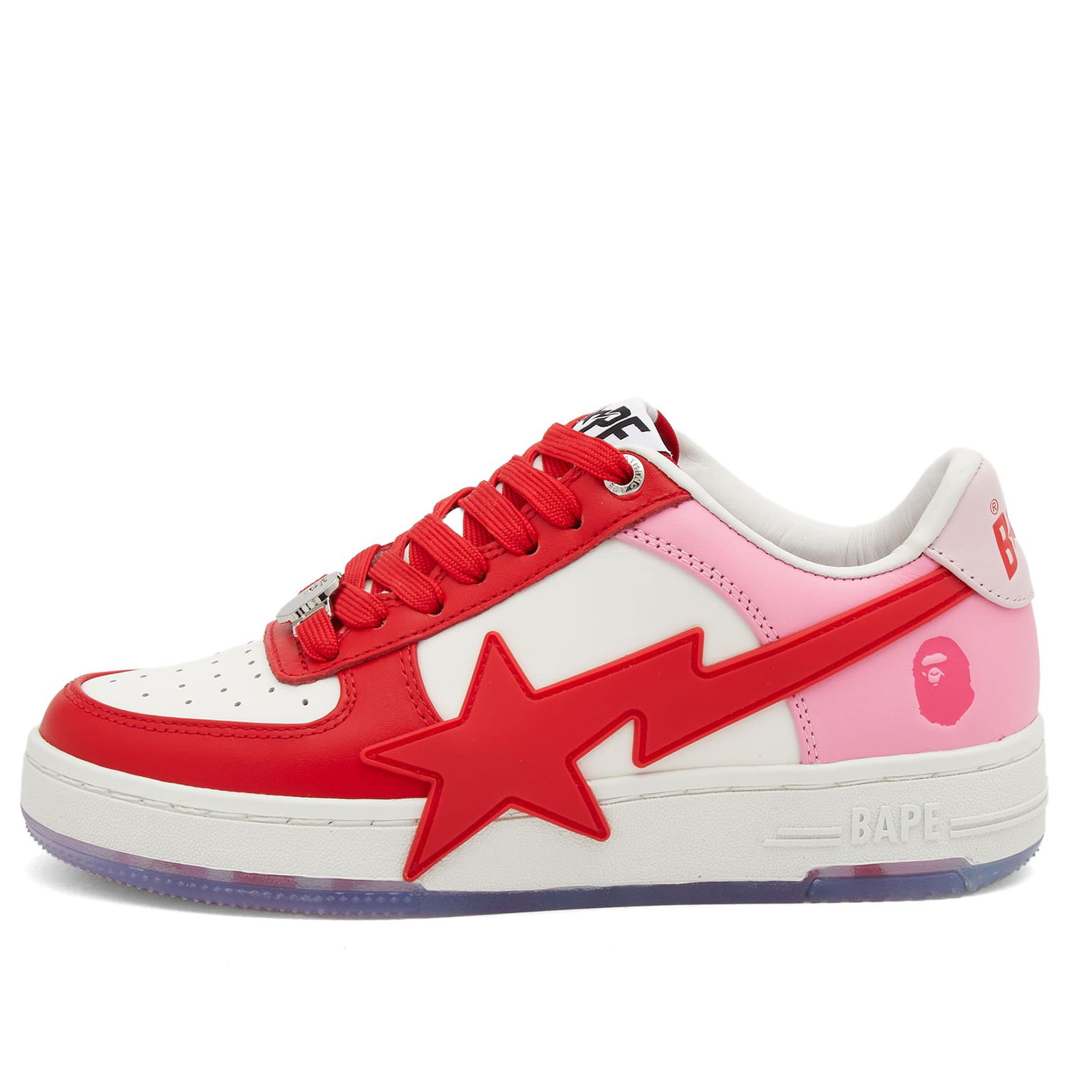 Superge in čevlji BAPE Bathing Ape Bape Sta OS 3.5 Rdeča | 001FWK802309L-PNK, 0