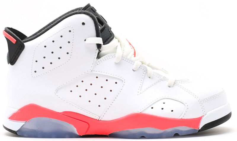 Superge in čevlji Jordan Air Jordan 6 Retro Infrared (2014) (PS) Bela | 384666-123