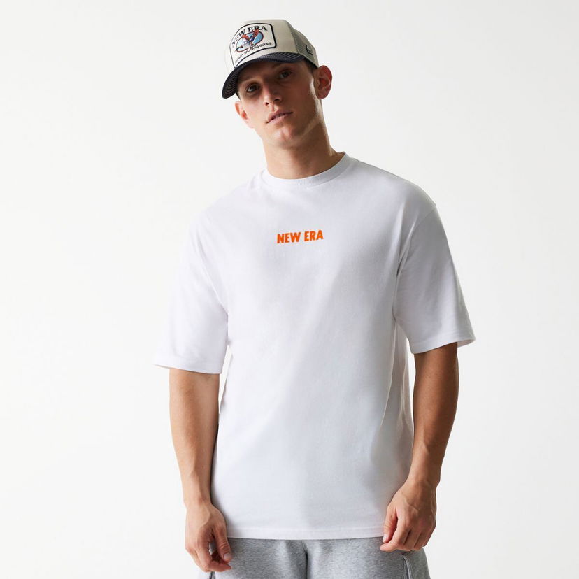 Majica New Era New Era Finest Graphic Tee Bela | 60684381