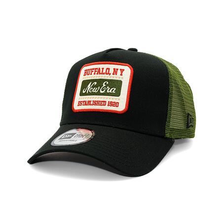Kapa New Era Patch 9FORTY Trucker Hat One Size (56-59 cm) Črna | 60595459