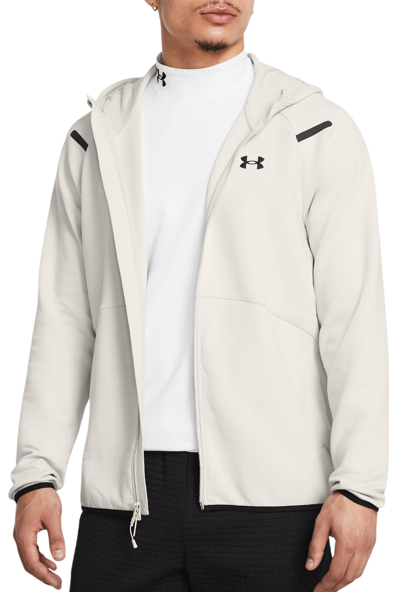 Pulover Under Armour Unstoppable Flc Hoodie Bela | 1389352-110