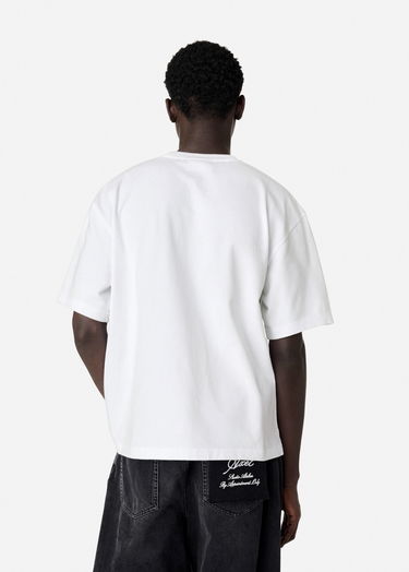 Majica AXEL ARIGATO Distort Graphic Print T-Shirt Bela | A3118001, 3