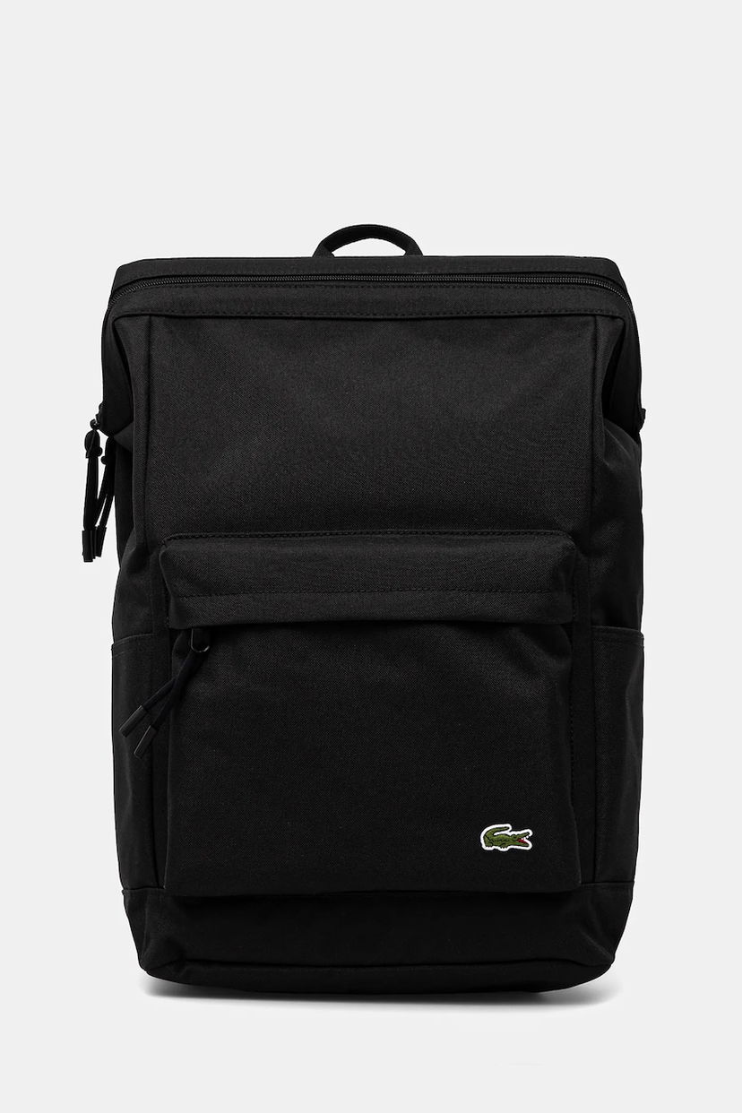 Nahrbtnik Lacoste Lacoste Smooth Backpack Črna | NU4598NE