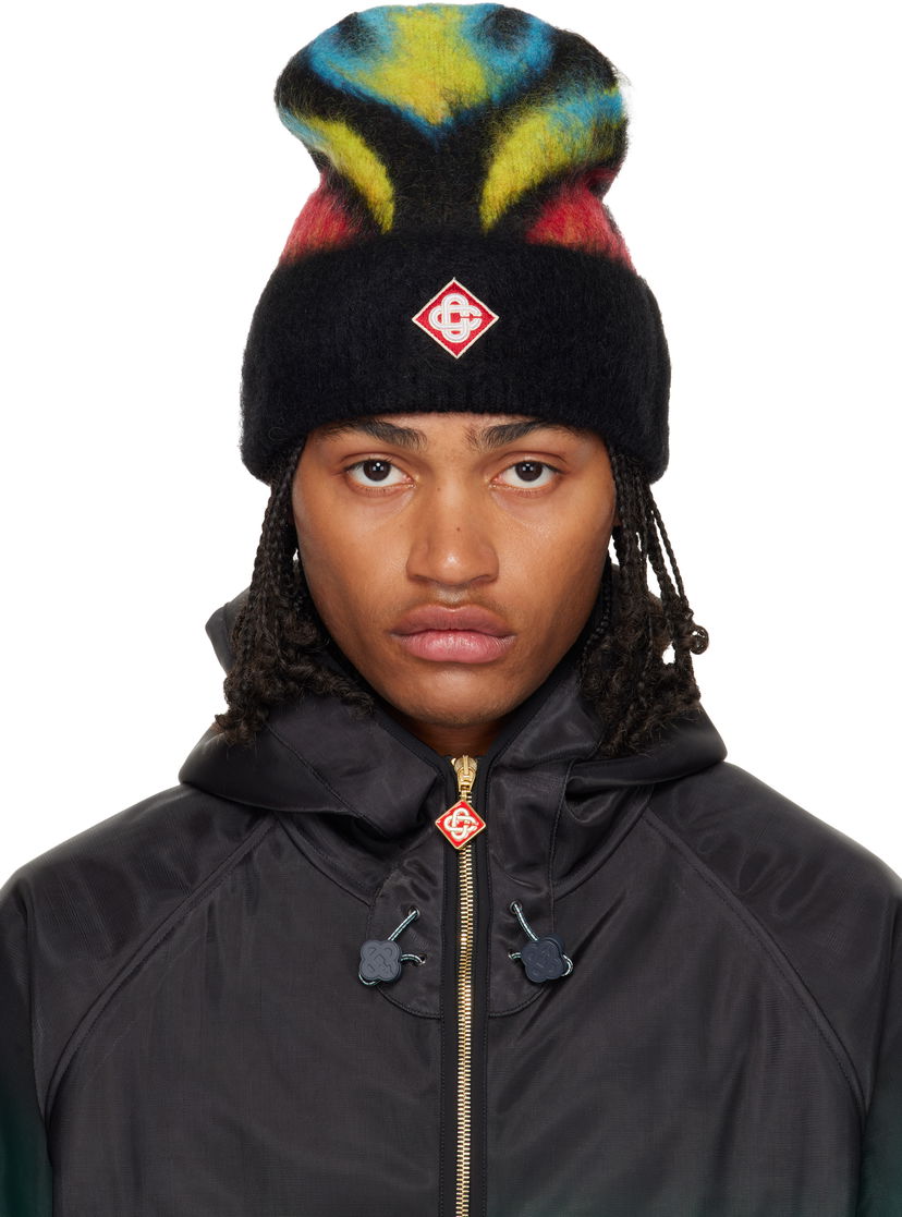 Beanie Casablanca Fluffy Flame Beanie Večbarvna | A-AW25-HAT-100-01