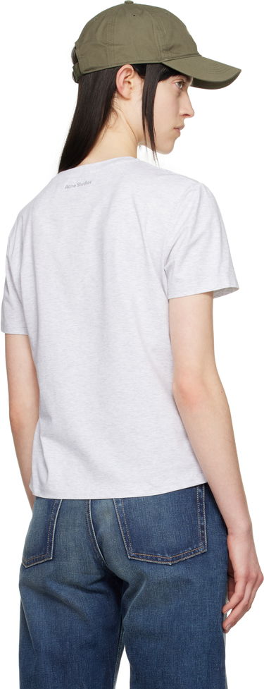 Majica Acne Studios Acne Studios Regular Fit T-Shirt Siva | CL0308-, 2