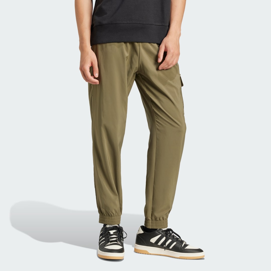 Cargo hlače adidas Performance Essentials Small Logo Cargo Pants Zelena | JD1824, 1