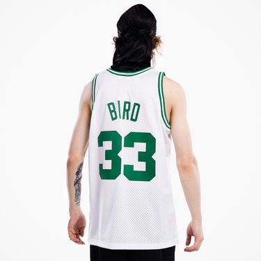Dres Mitchell & Ness Swingman Jersey Boston Celtics Larry Bird Bela | SMJYGS18141-BCEWHIT85LBI, 3