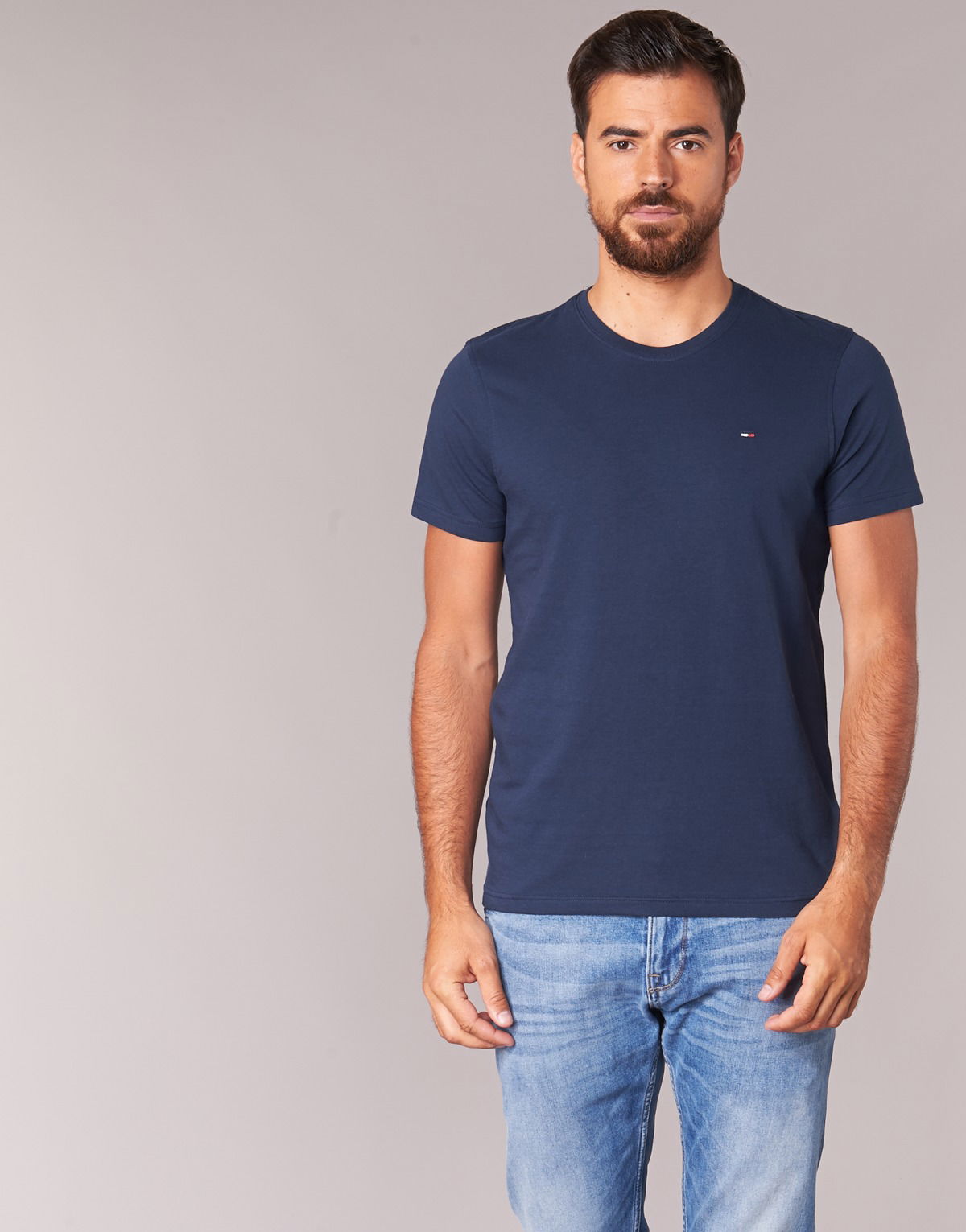 Majica Tommy Hilfiger OFLEKI T-SHIRT Mornarica | DM0DM04411-002-NOOS, 1
