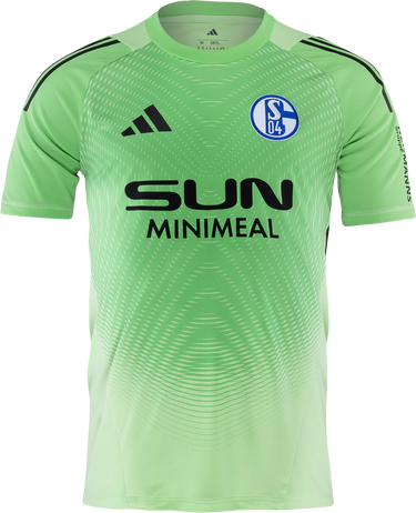 Dres adidas Originals FC Schalke 04 Goalkeeper Jersey 2025/26 Zelena | 6s04jp4379, 0