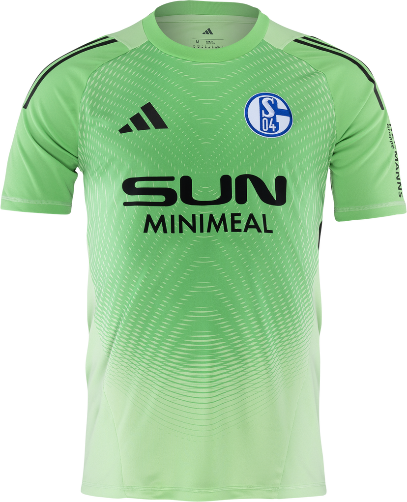 Dres adidas Originals FC Schalke 04 Goalkeeper Jersey 2025/26 Zelena | 6s04jp4379