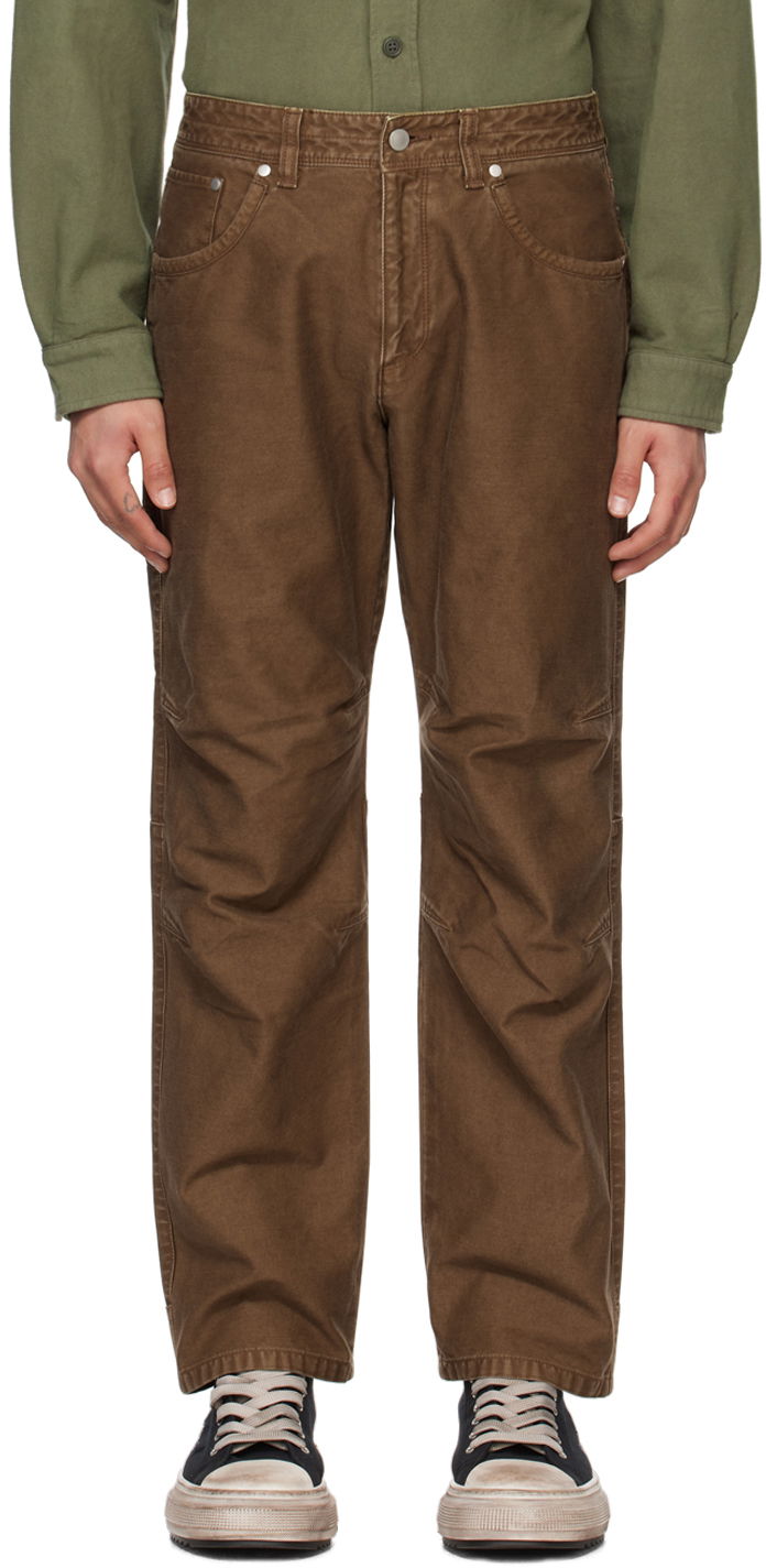 Hlače John Elliott Emilio Trousers Rjava | F183G9836L
