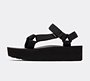 Superge in čevlji Teva Flatform Universal Sandal Črna | 1008844-BLK, 1