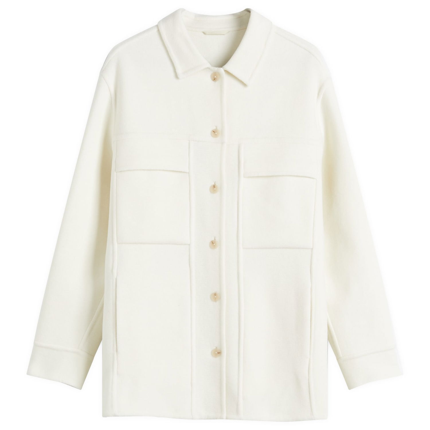 Jakna CLOSED Shacket Shirt Jacket, Size X-Small Bela | C97143-65T-22, 0