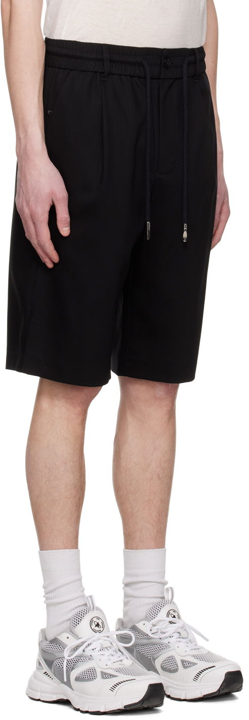 Kratke hlače Feng Chen Wang Feng Chen Wang Pleated Shorts Črna | FMS15ST01, 1