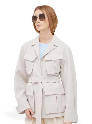 Plašči CALVIN KLEIN Coat Bela | K20K205882