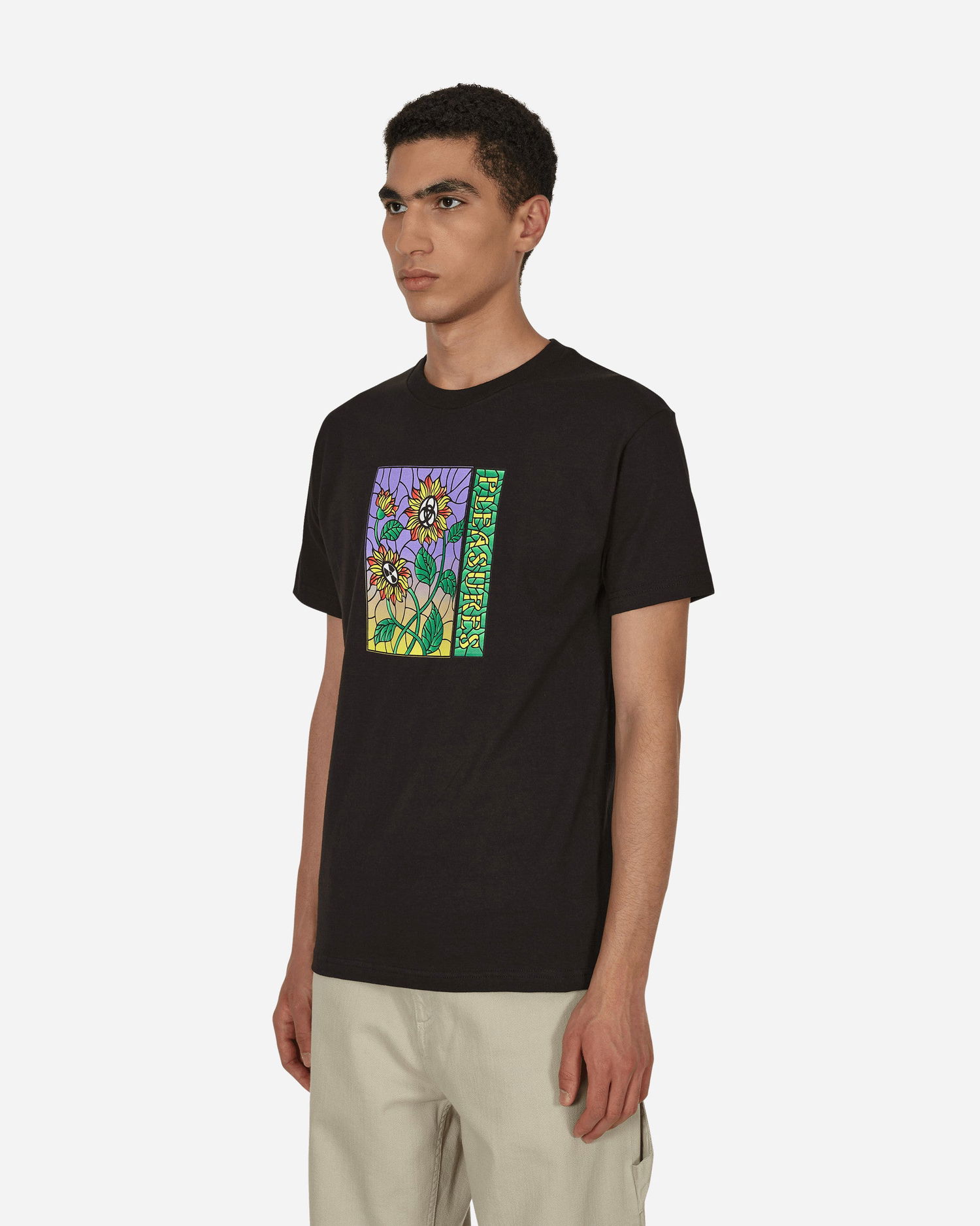 Majica Pleasures Glass T-Shirt Črna | P22F060 BLACK, 1