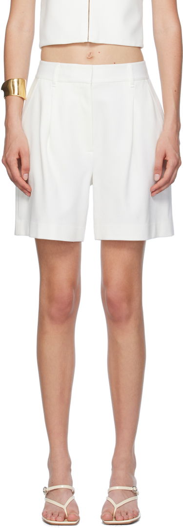 Kratke hlače rag & bone rag & bone Women's Irina Tailored Shorts Bela | WAC24PT020LC20, 0