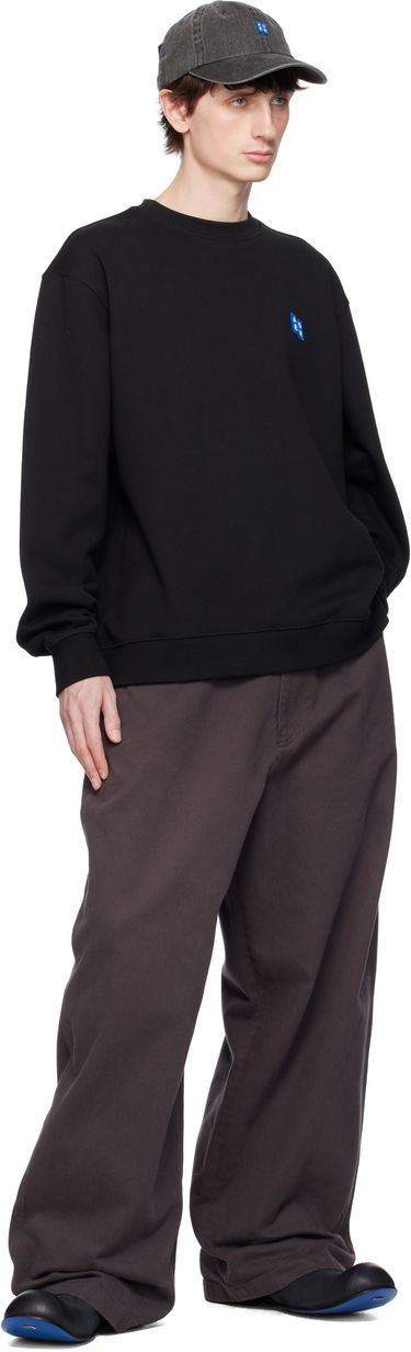 Pulover ADER ERROR ADER error Sig; TRS Tag 01 Sweatshirt Črna | BO42FYSW0101BK, 3