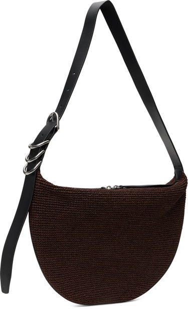 Torba za čez ramo rag & bone Rag & Bone Mercer Medium Straw Bag Rjava | ST100902, 1