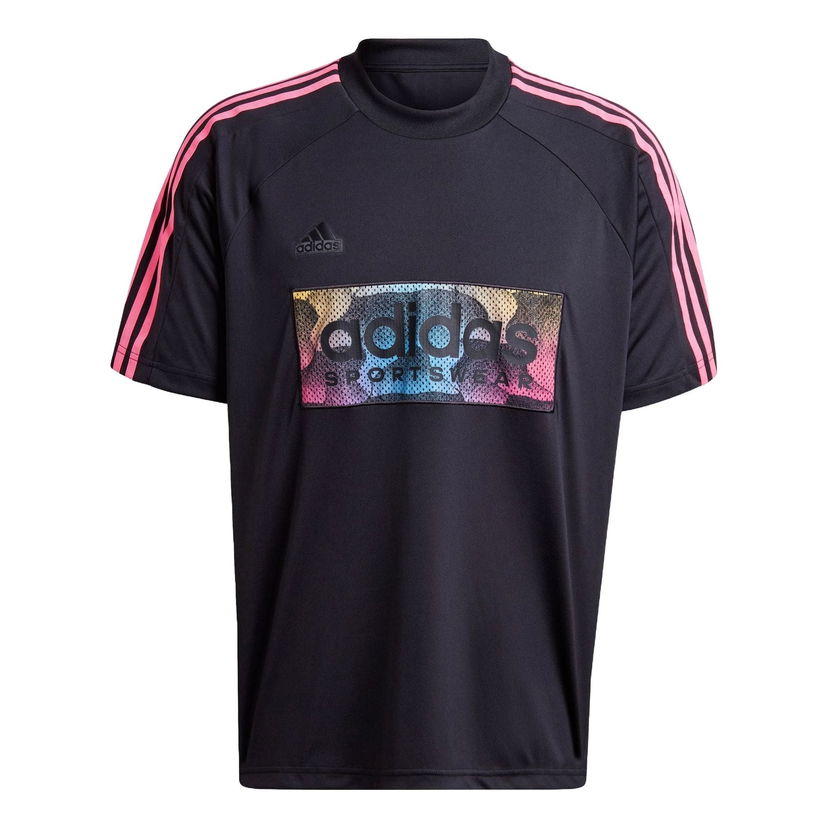 Majica adidas Performance Tiro Mesh Applique Jersey Črna | IP3781