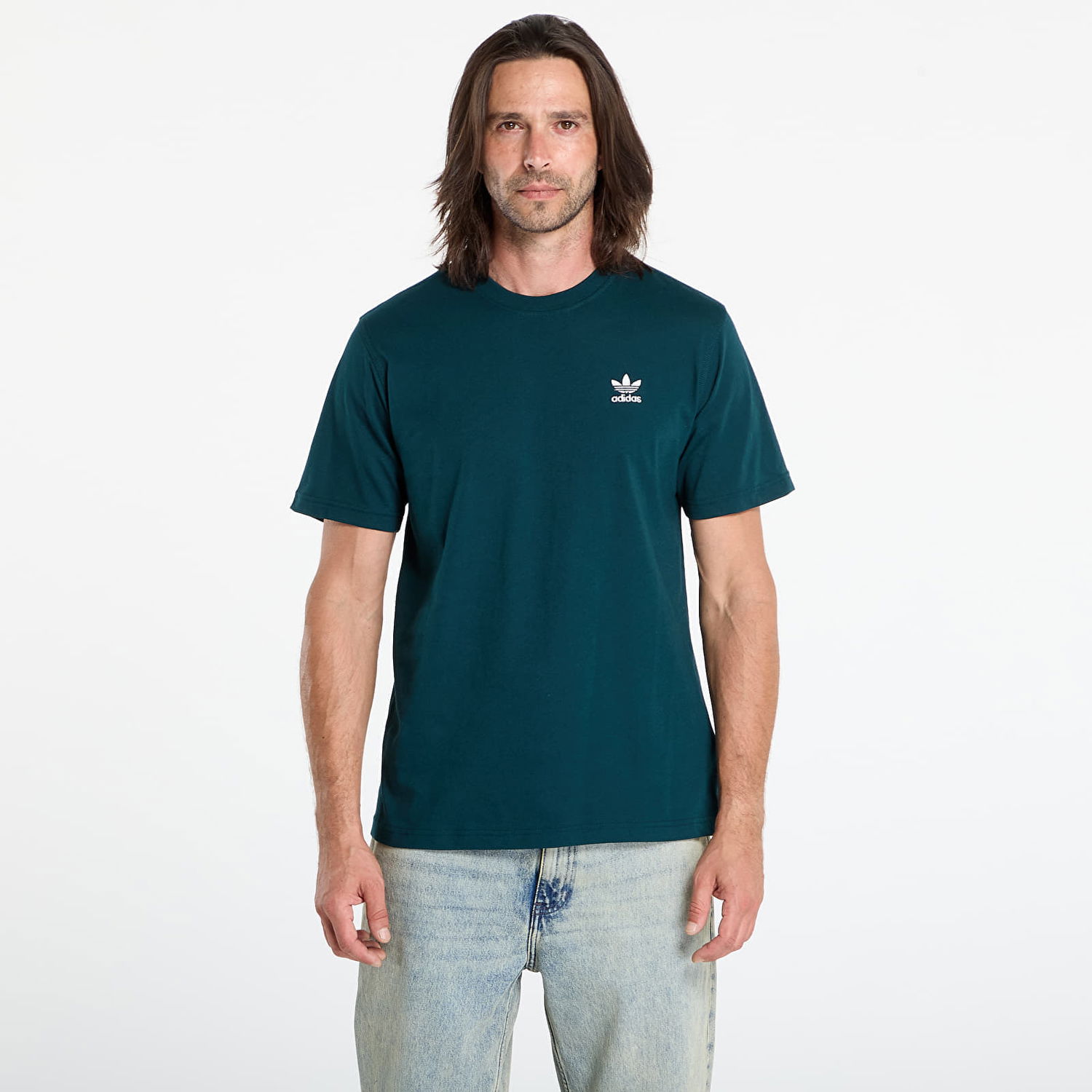 Majica adidas Originals Trefoil Essentials Tee Zelena | JZ3586, 0